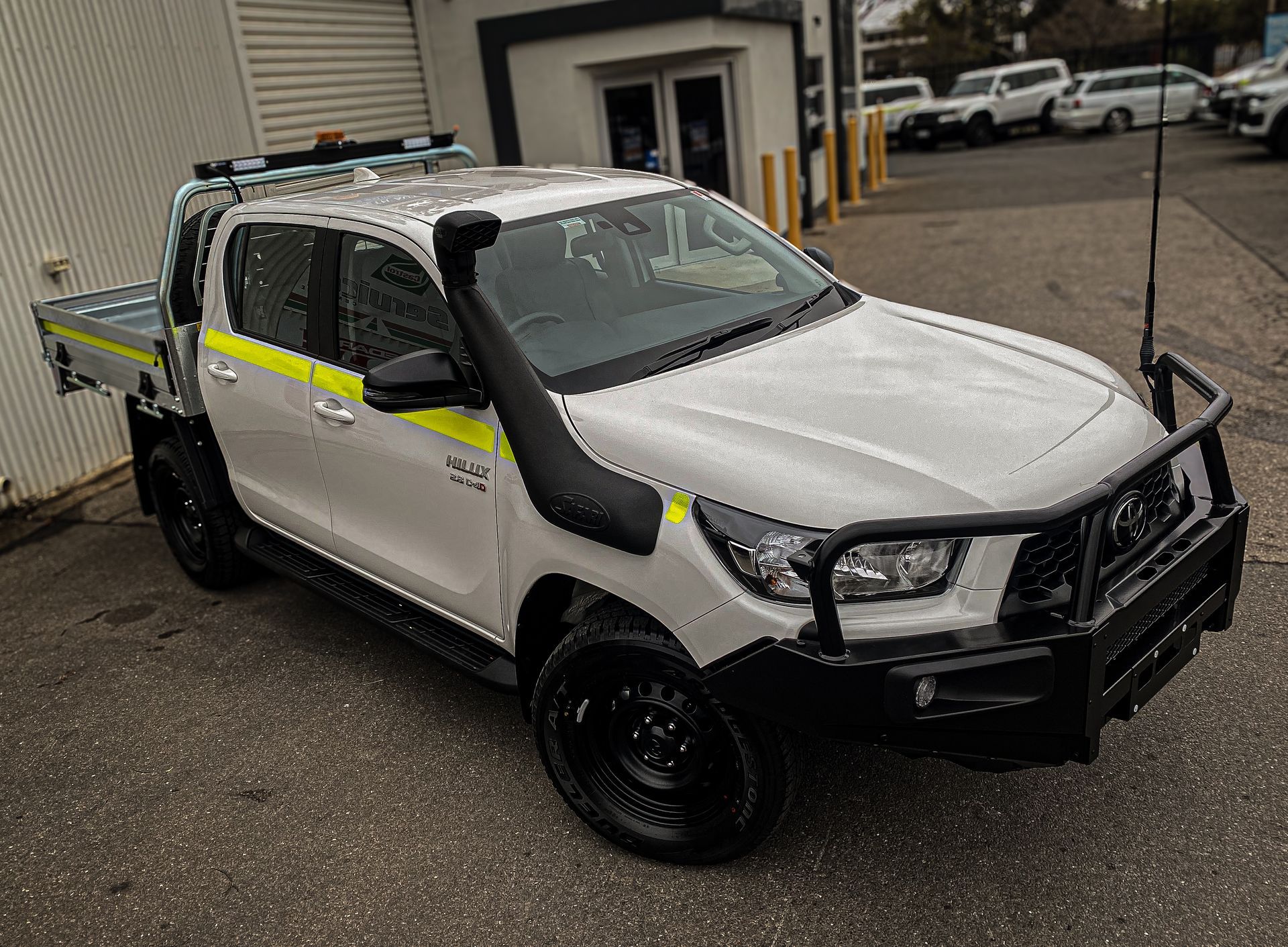 Mine spec Toyota Hilux