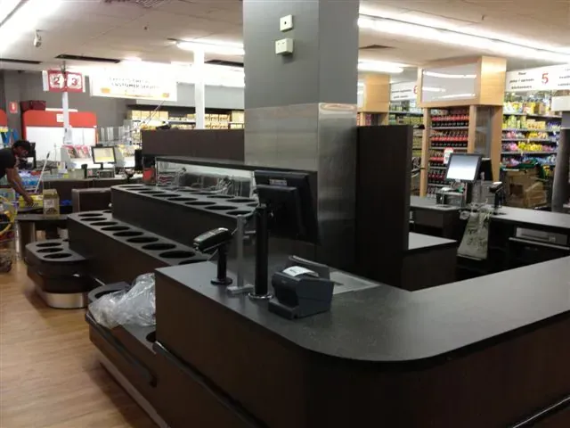 Custom store countertop and fittings | Adelaide, SA | Shopfitting Industries