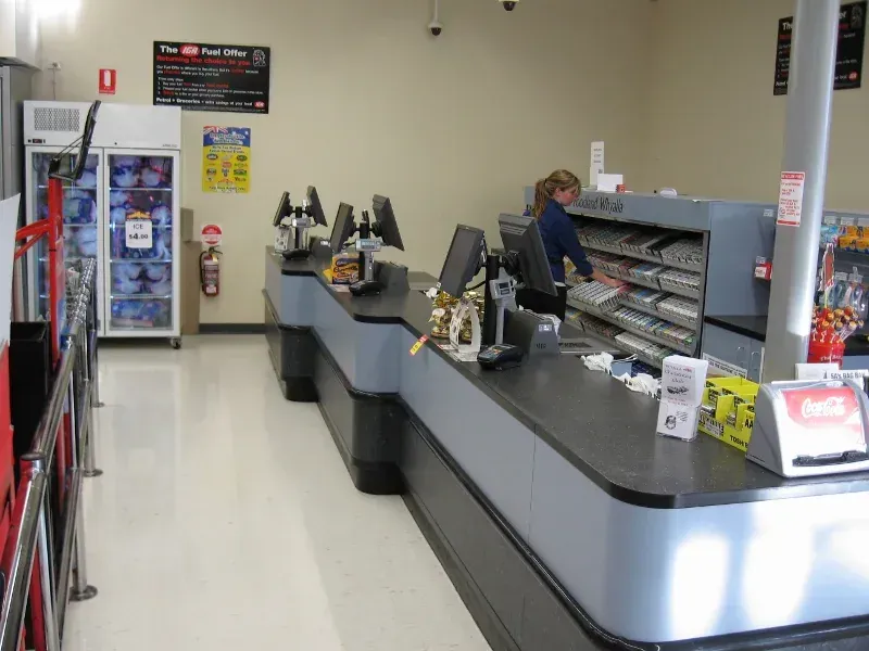 Store countertop | Adelaide, SA | Shopfitting Industries