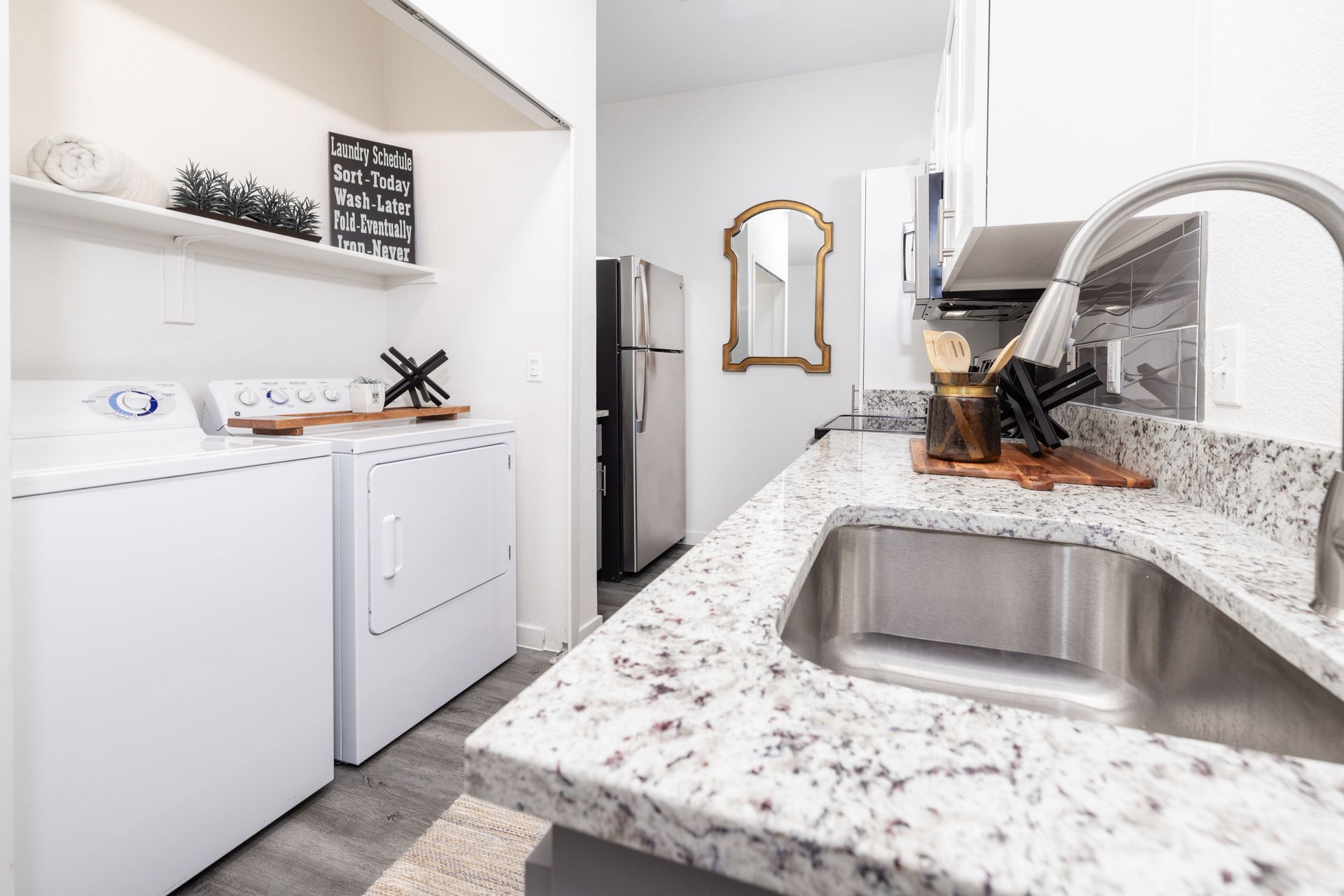 Kitchen at The Access in Tempe, AZ.