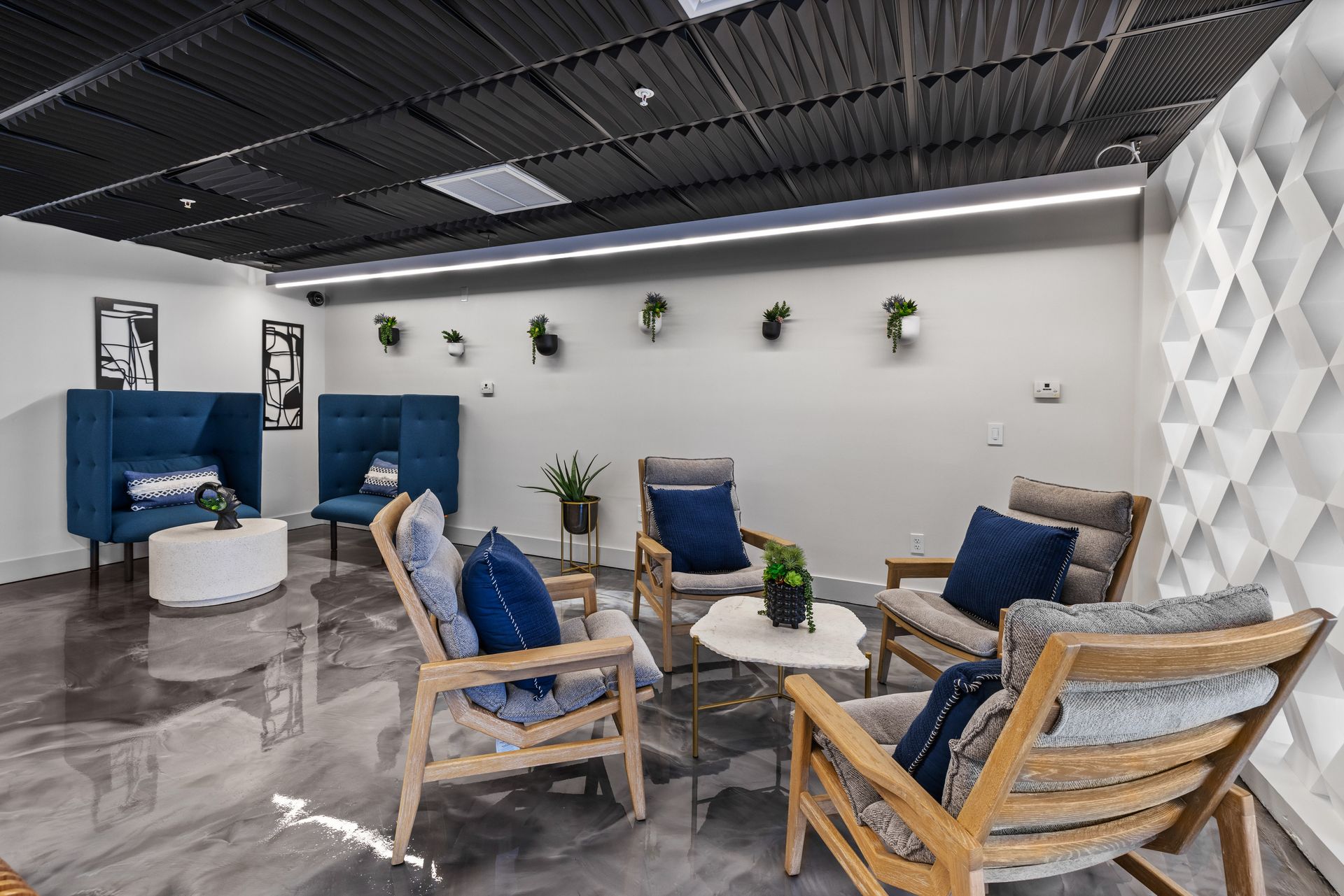 Seating area at The Access in Tempe, AZ.