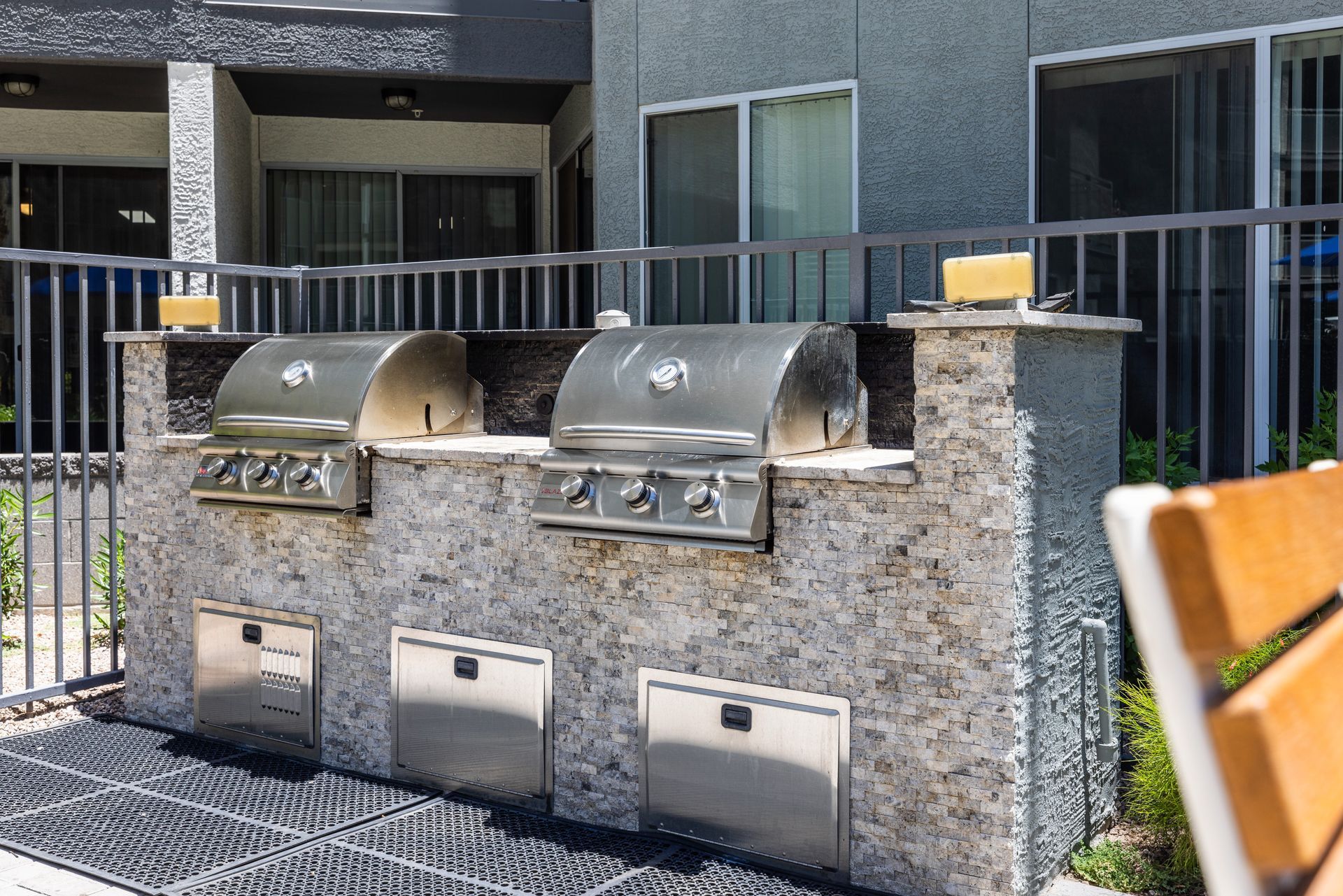 Grills at The Access in Tempe, AZ.