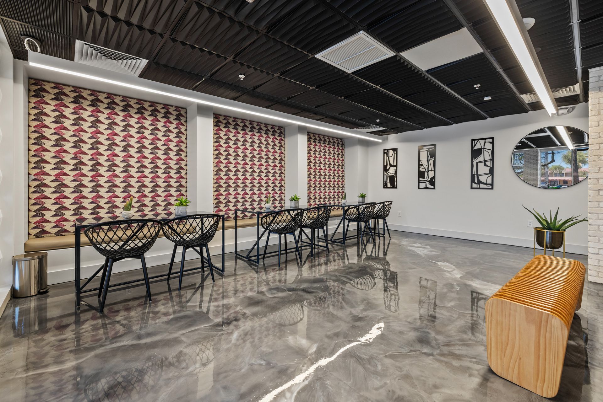 Seating area at The Access in Tempe, AZ.