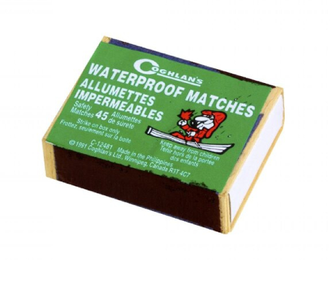 Waterbestendige lucifers