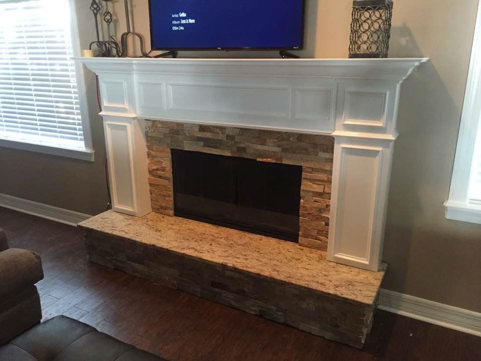 Fireplace — Palm Harbor, FL — Tarpon Marble, Inc.