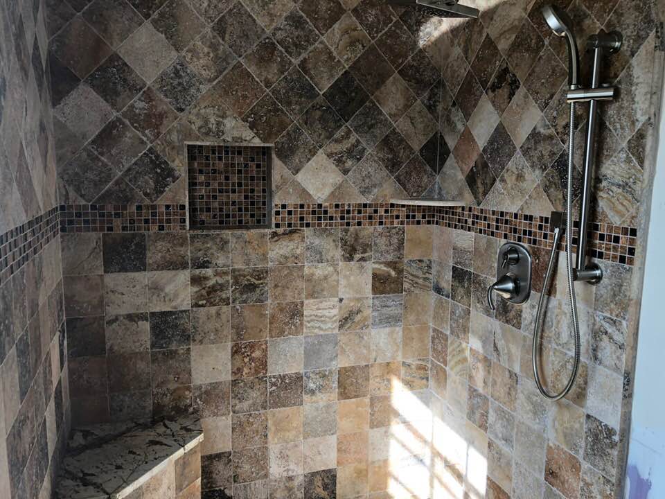Granite Shower Tiles — Palm Harbor, FL — Tarpon Marble, Inc.