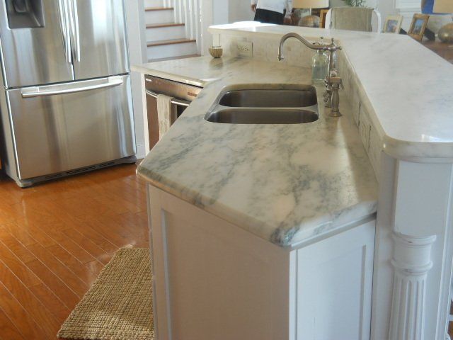 Marble Kitchen Sink Surface — Palm Harbor, FL — Tarpon Marble, Inc.