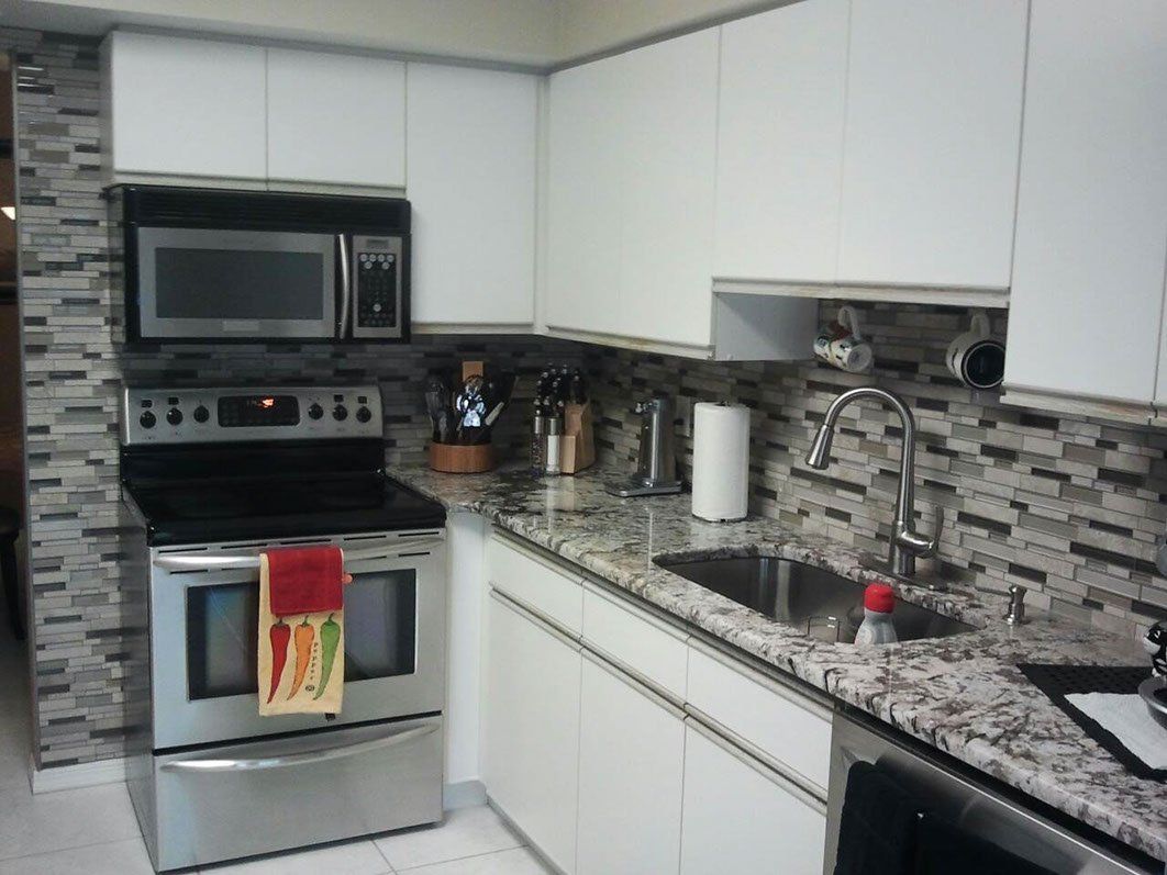 Simple Marble Kitchen Surface — Palm Harbor, FL — Tarpon Marble, Inc.