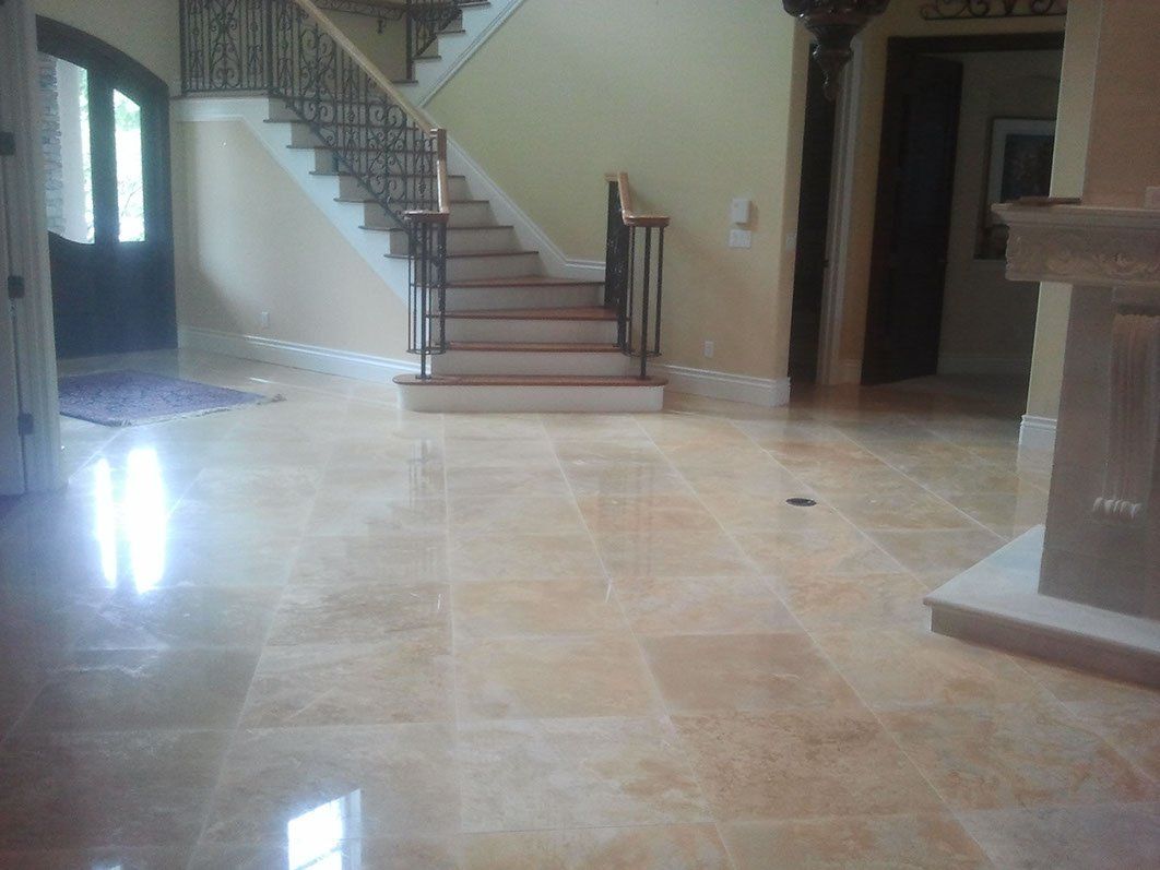 Marble Tile Floor — Palm Harbor, FL — Tarpon Marble, Inc.