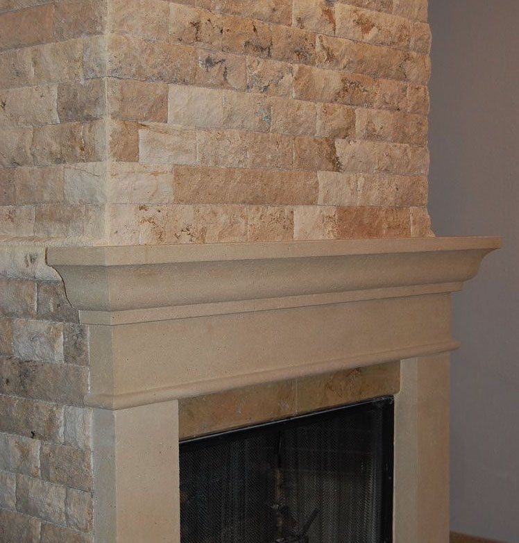 Marble Bricks on Fireplace — Palm Harbor, FL — Tarpon Marble, Inc.