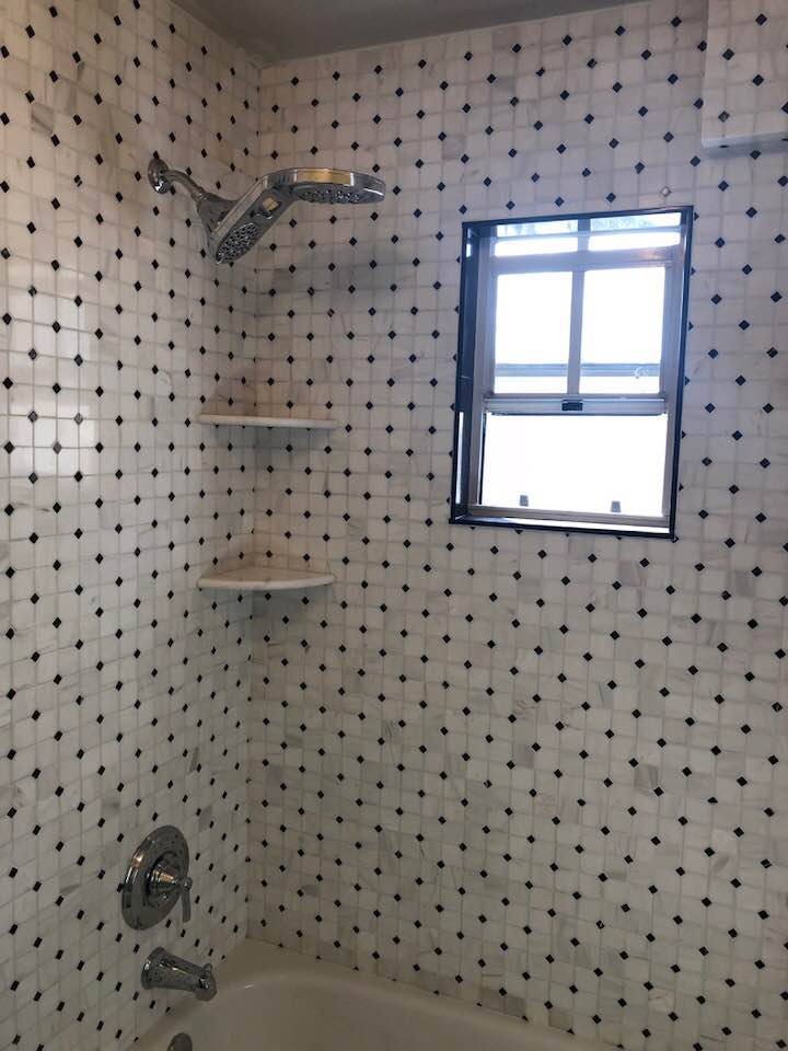 Black and White Wall Tiles — Palm Harbor, FL — Tarpon Marble, Inc.