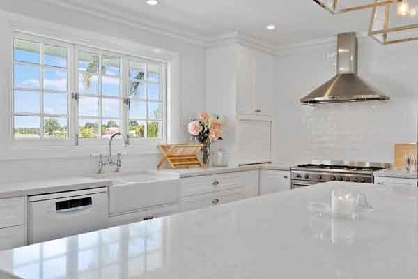 white kitchen