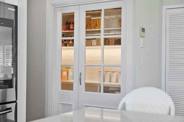 white closet doors