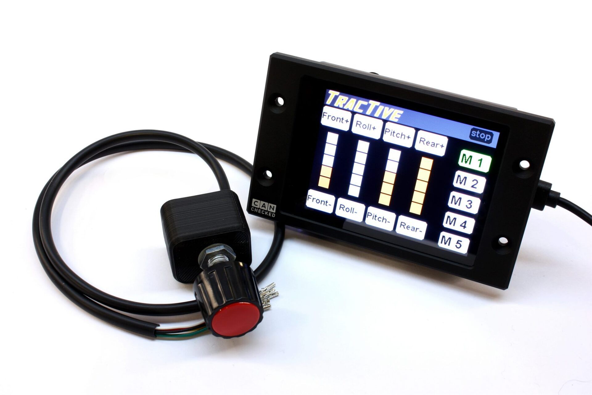 TracTive control display