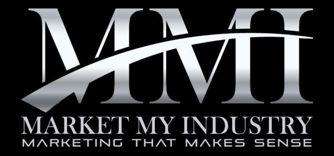 the logo for market my industry marketing that makes sense