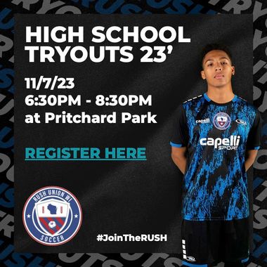 Fall 2022 Tryouts  Rush Union Soccer