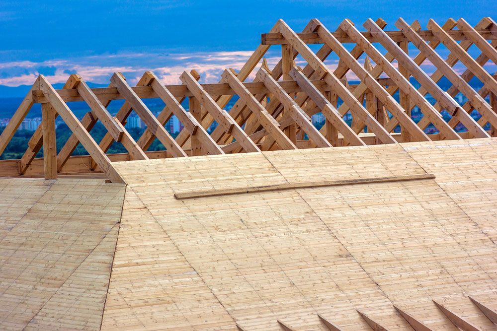 Wooden Roof — Delivering Building Supplies in Gunnedah, NSW