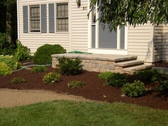 House yard Landscaping in North Attleboro