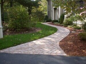 Trail landscaping in North Attleboro, MA