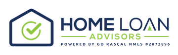 The home loan advisors logo is powered by mortgage nerds llc.