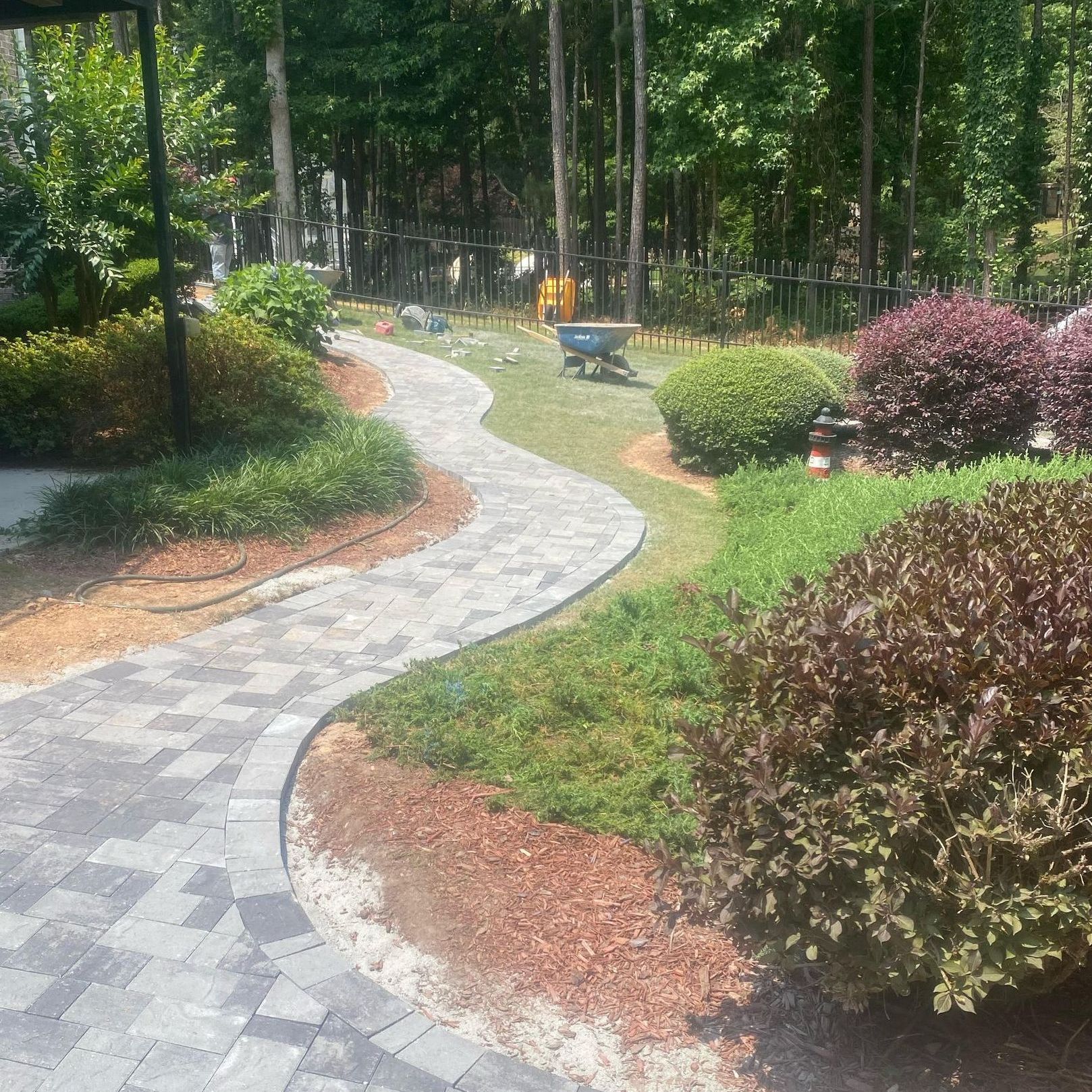 Paver Walkway 