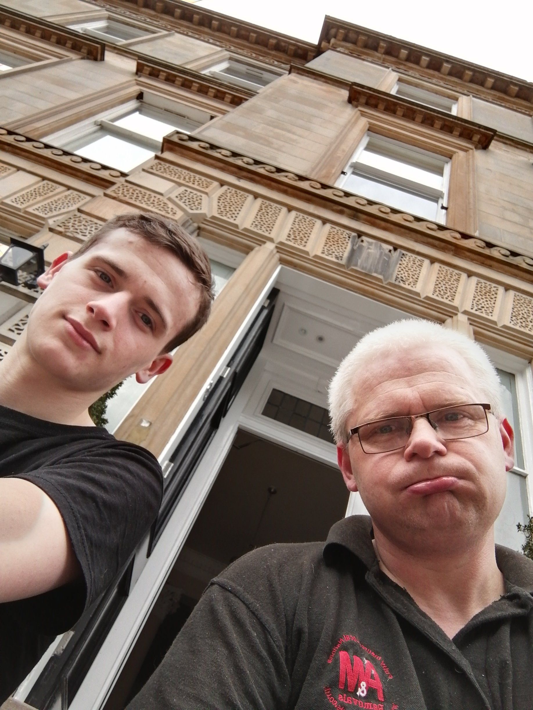 Father & son at All-Ways Moving a Removals company in Glasgow & Bute