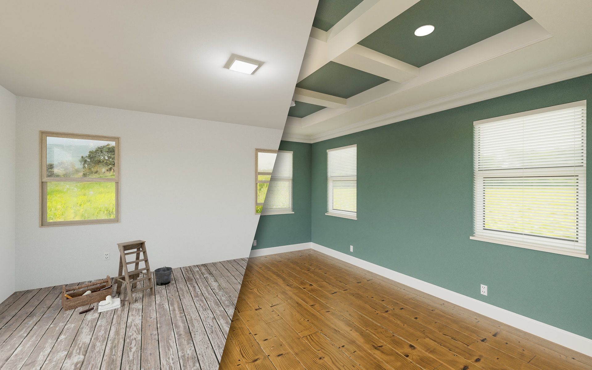 Before And After Of House — Wilmington, DE — JSD Construction LLC