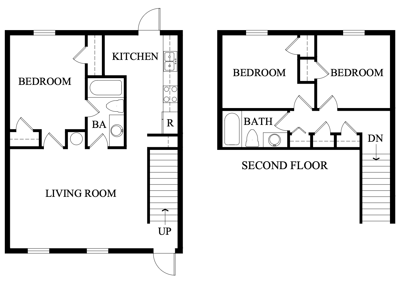 Wallis Townhomes floor plan