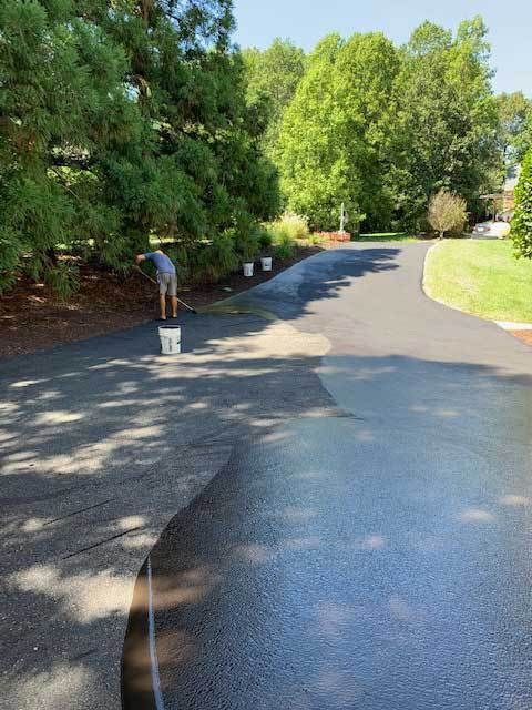 Driveway Cleaning — Midlothian, VA — VIRGINIA POWERWASH, INC