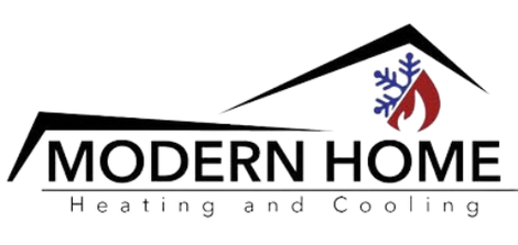 Modern Home Heating and Cooling Logo