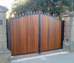 Custom Made Wooden Gates