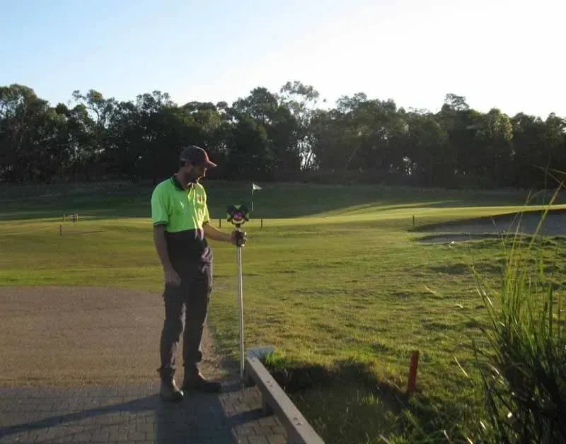 Man on Golf Field — Mornington Peninsula, VIC — Carson Development Consultants Pty Ltd