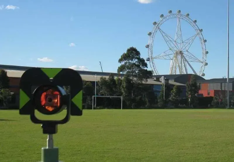 Surveying on Soccer Field — Mornington Peninsula, VIC — Carson Development Consultants Pty Ltd