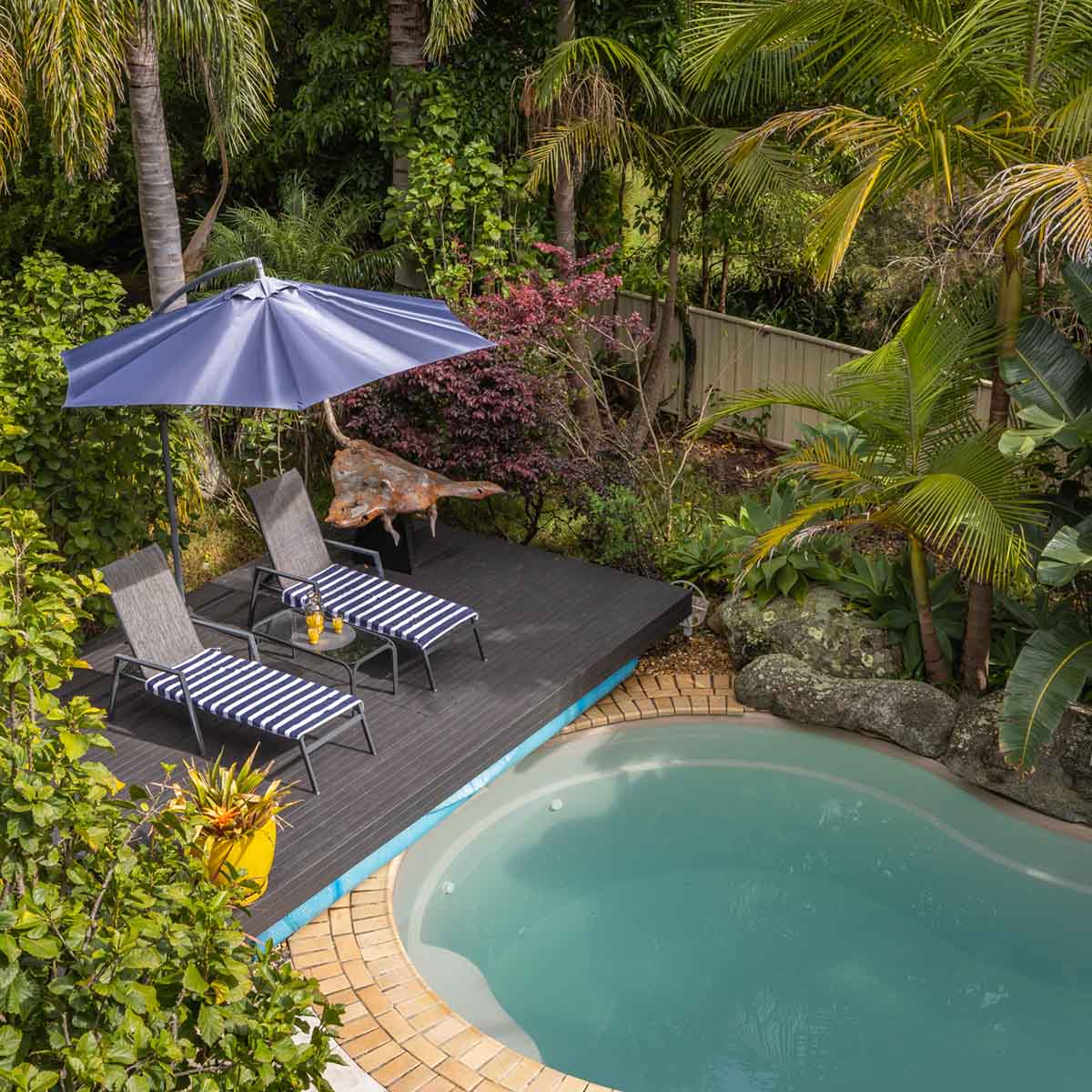 Book accommodation in Merimbula with Pool