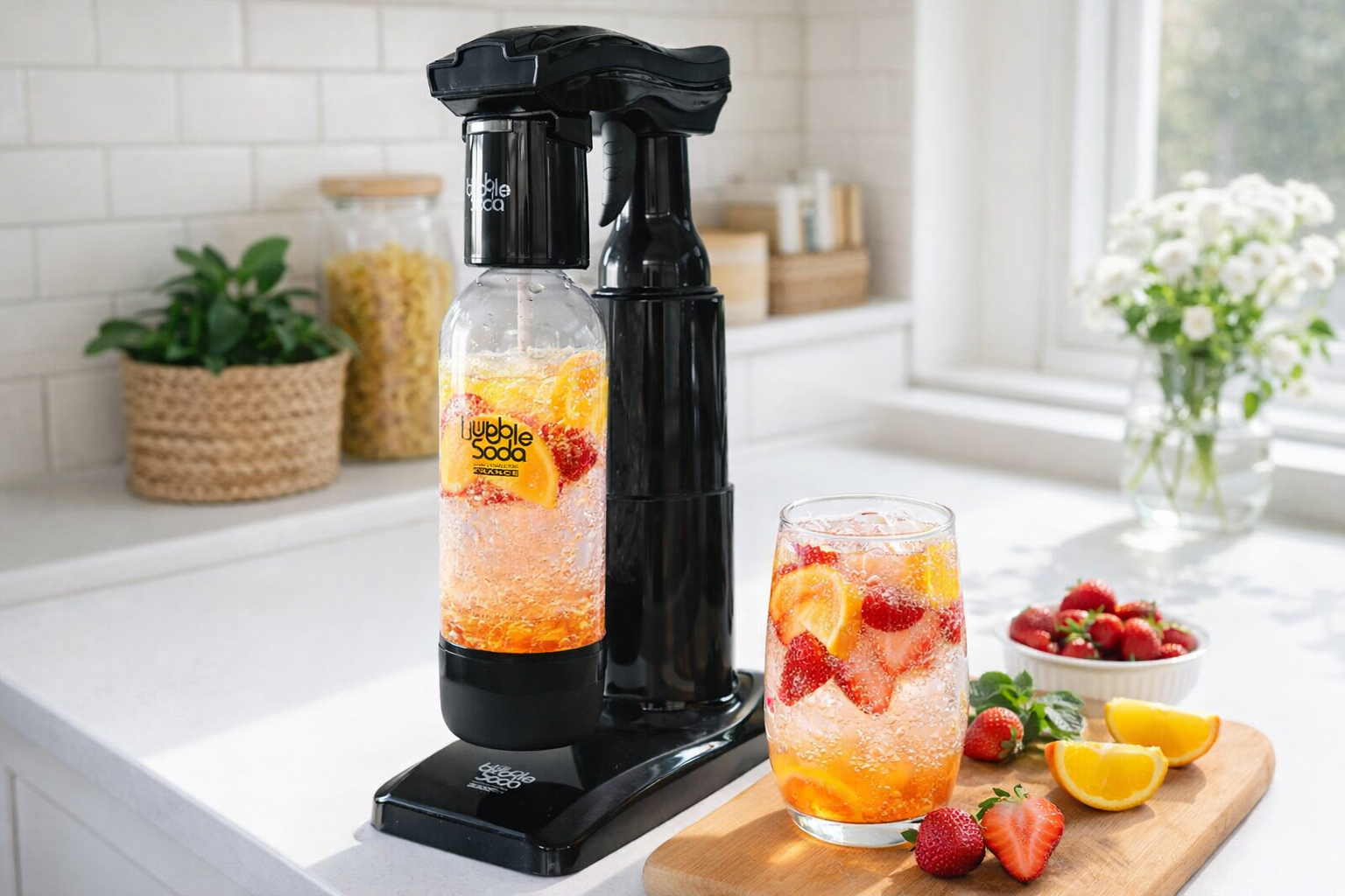 BubbleSoda直打果汁氣泡水機-黑武士BS-818