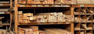 Planks Of Wood On Shelves — Williards Lumber in Willimantic, CT