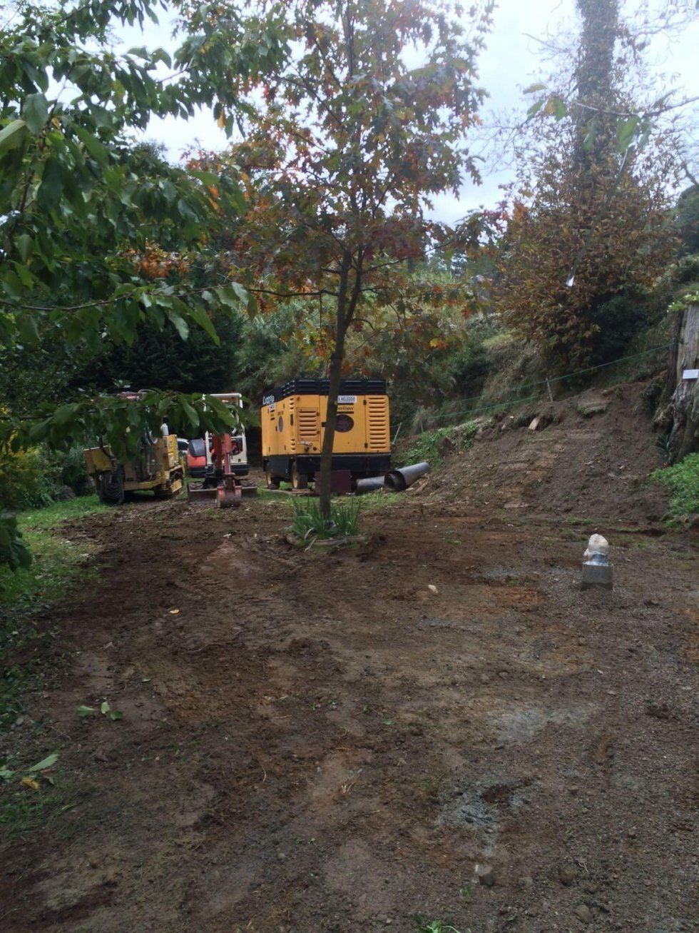 intervento di carotaggio