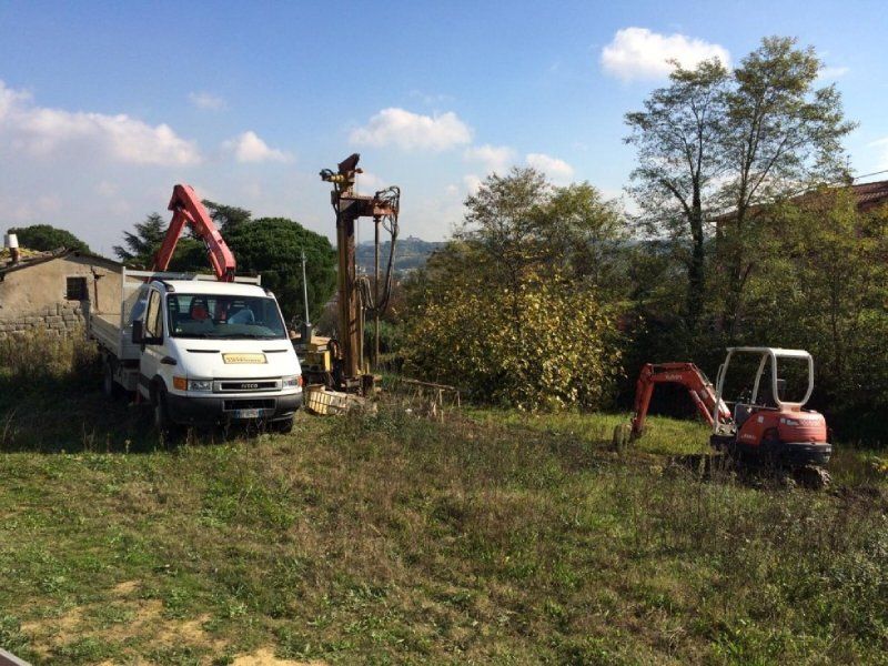 intervento di analisi del terreno per la realizzazione di pozzi artesiani