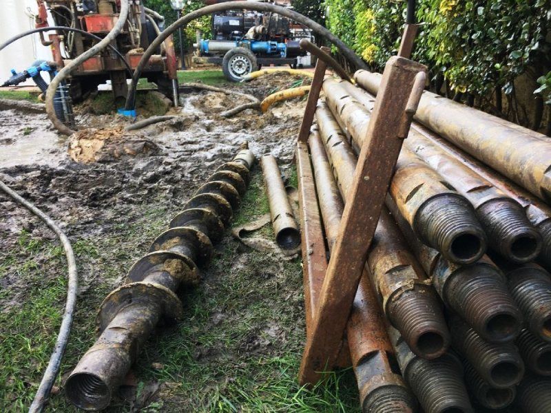 materiali per la perforazione di pozzi artesiani