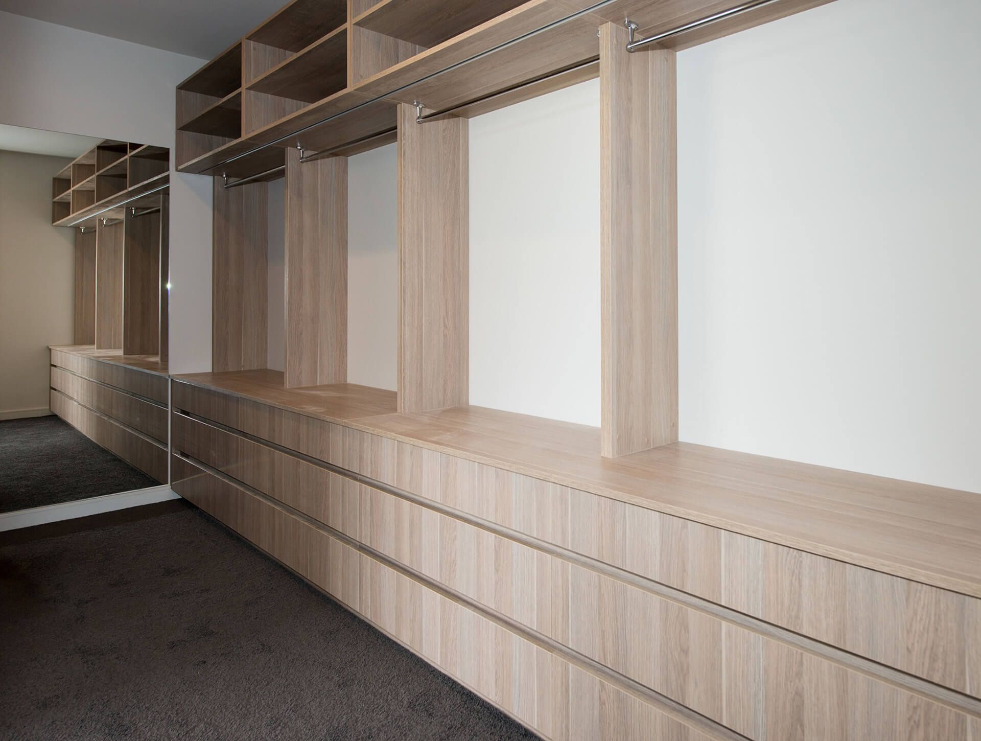 Walk In Wardrobe by New Home builders | Ryan Brothers Building Geelong
