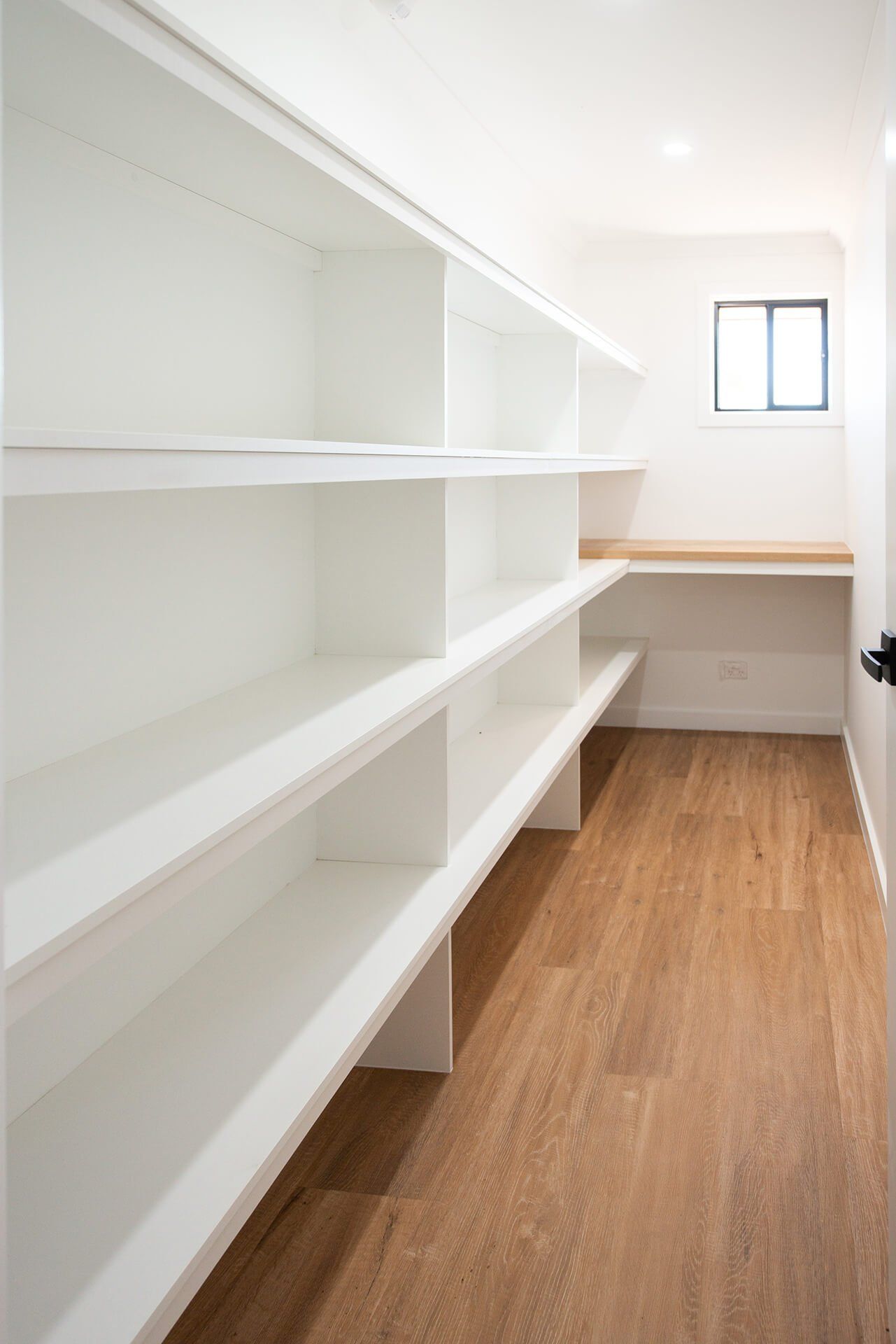 Walk-in Robes in New Home built by Ryan Brothers Building Clunes