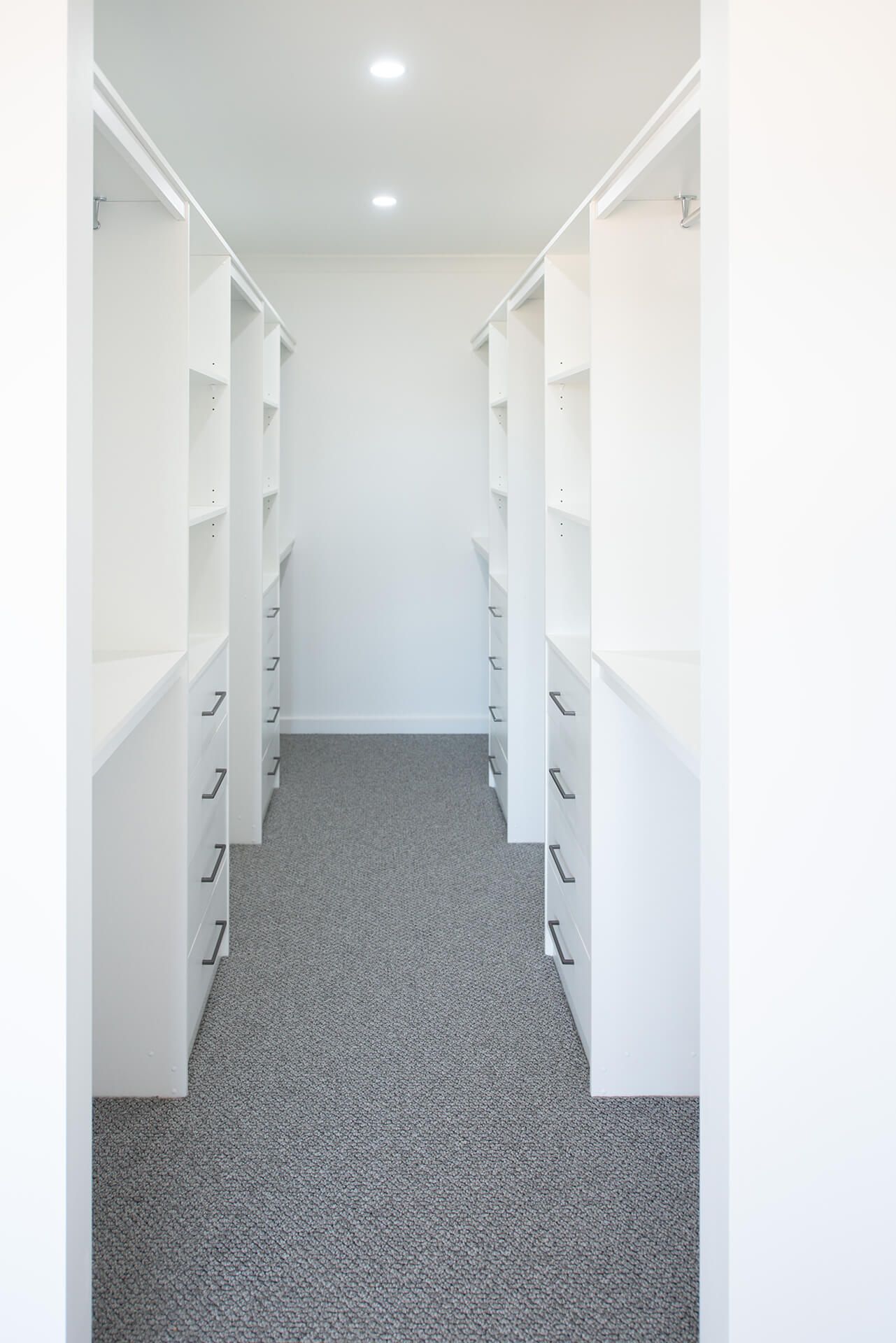 Walk-in Robe in New Home built by Ryan Brothers Building Clunes