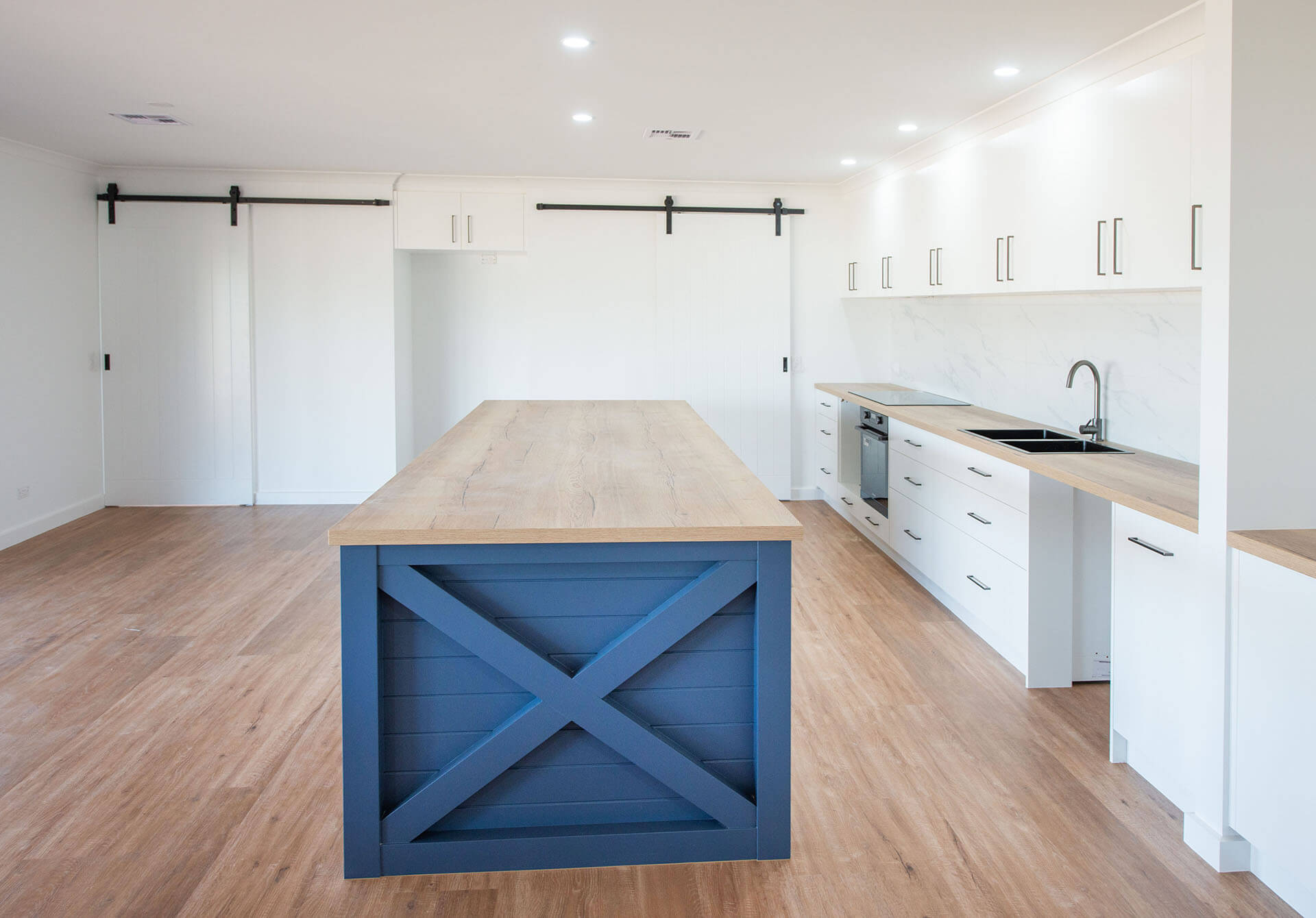Kitchen of New Home built by Ryan Brothers Building Clunes