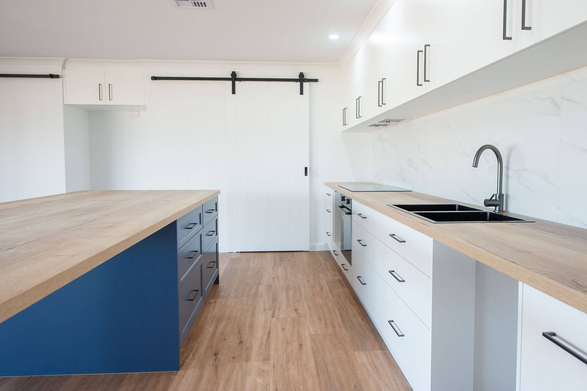 Kitchen in New Home built by Ryan Brothers Building Clunes