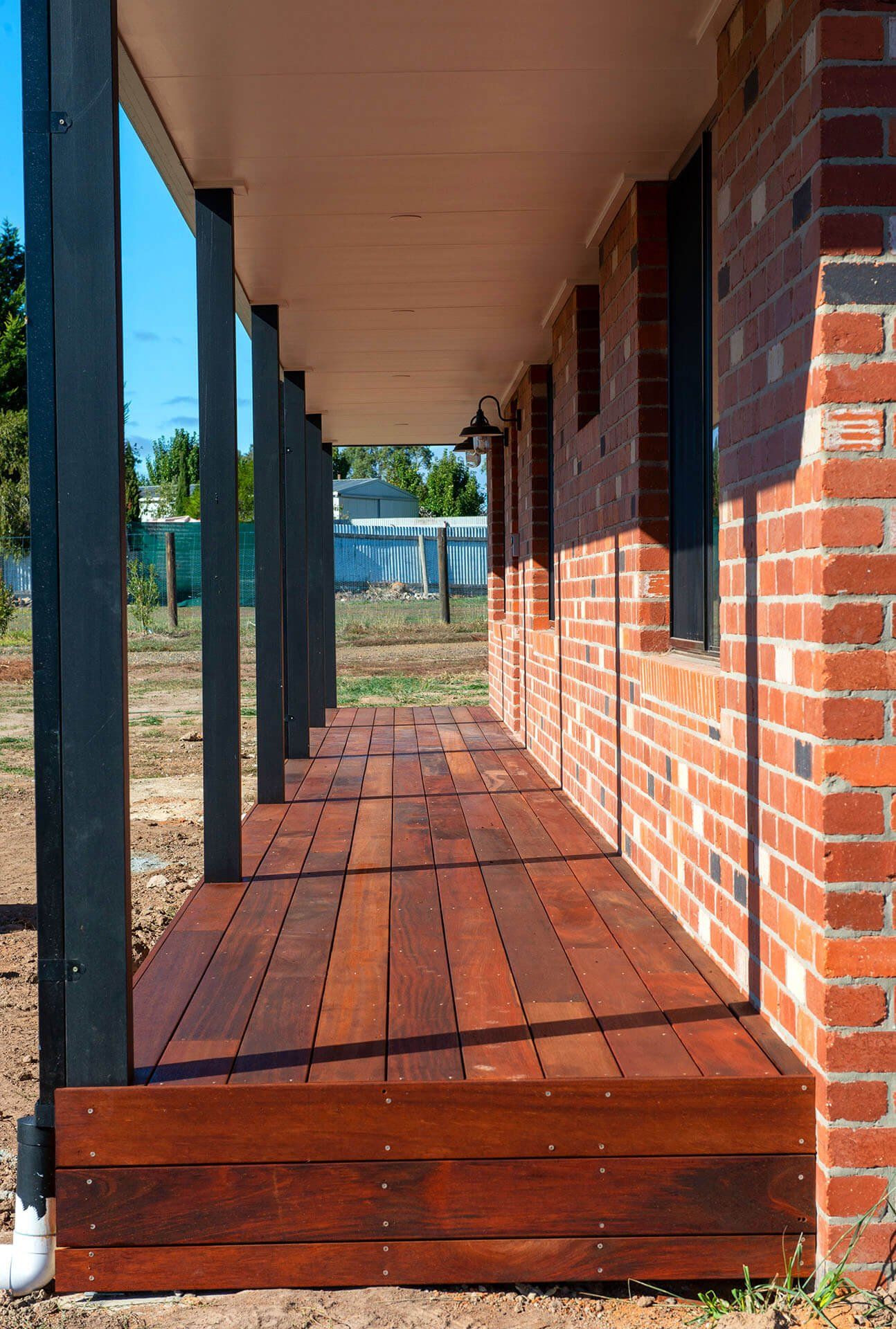 Exterior of New Home built by Ryan Brothers Building Clunes