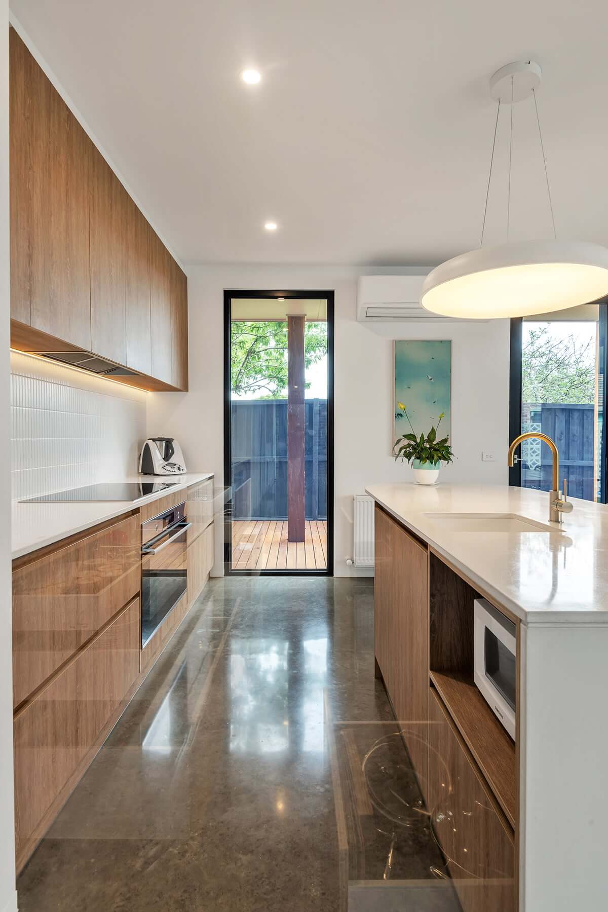 Modern Kitchen in New Home from Ryan Brothers Building Ocean Grove