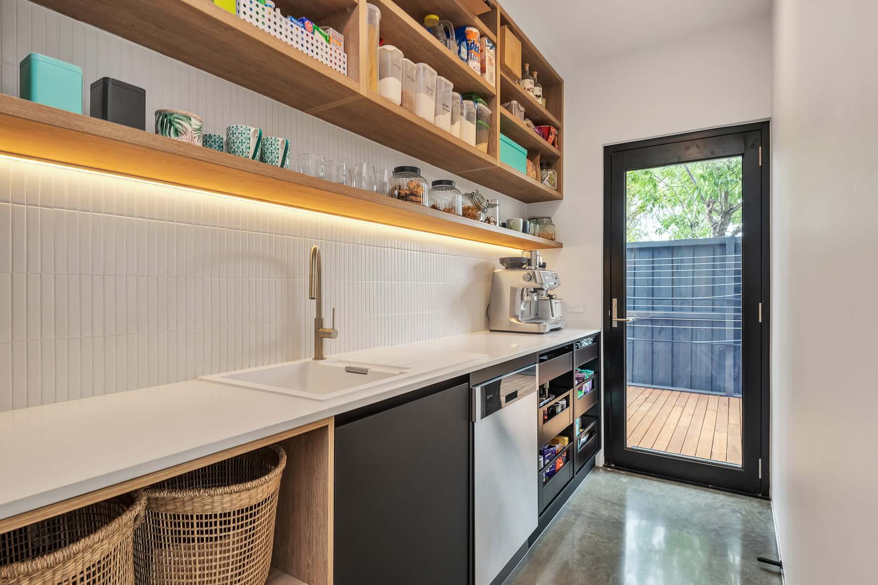 Laundry in New Home from Ryan Brothers Building Ocean Grove