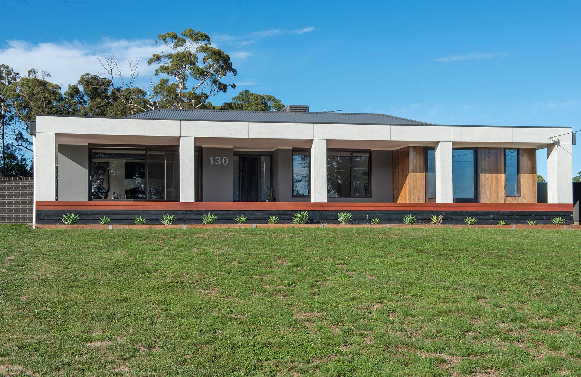 Exterior of New Home built by Ryan Brothers Building Ballarat