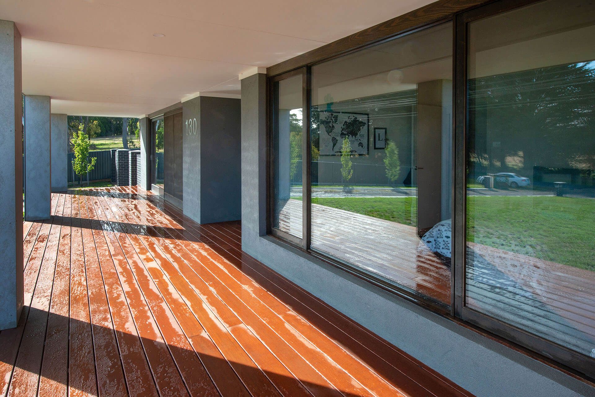 Deck of New Home built by Ryan Brothers Building Ballarat