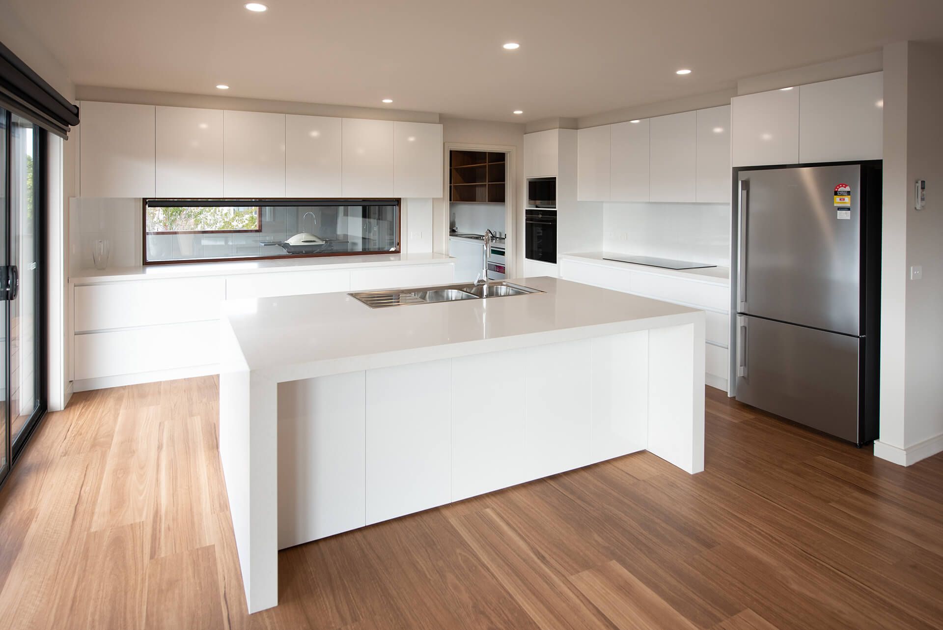 Kitchen in New Home built by Ryan Brothers Building St Leonards